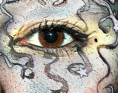 bemalte Gesichter