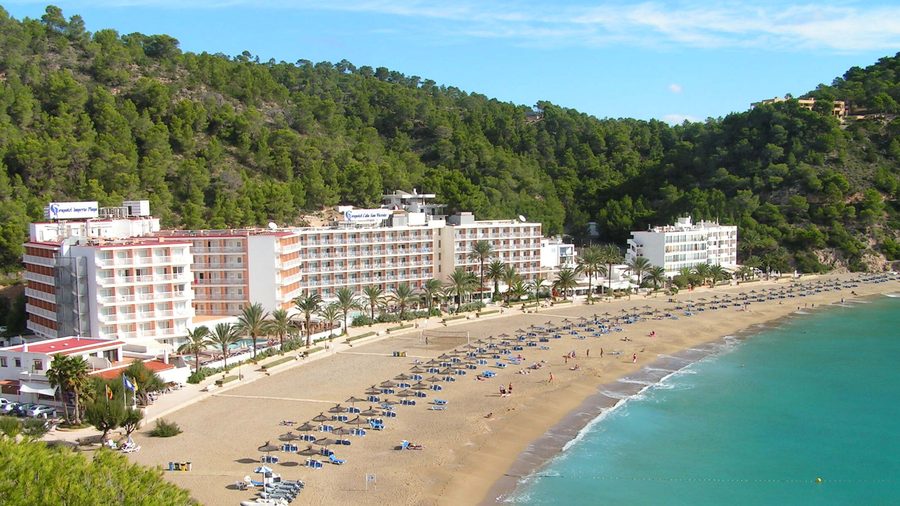 Bucht Cala de Sant Vicent an der Nordostküste Ibizas