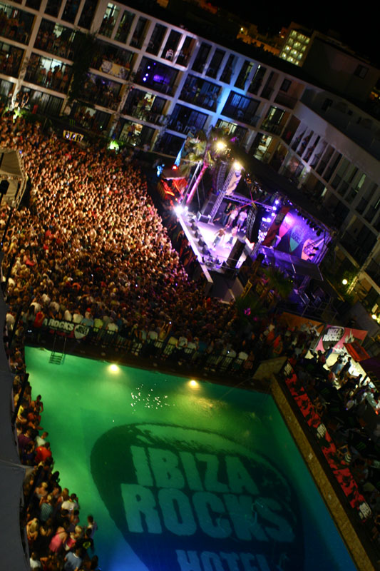 Dizzee Rascal at Ibiza Rocks Hotel